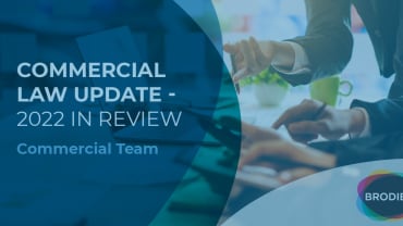 Commercial Law Update - 2022 in review